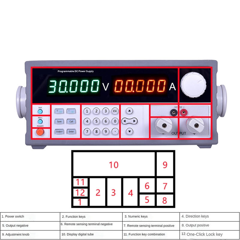Laboratuvar tipi, ayarlanabili - Switching Dc Power Supply 300V 1A incelemesi ve fiyatı