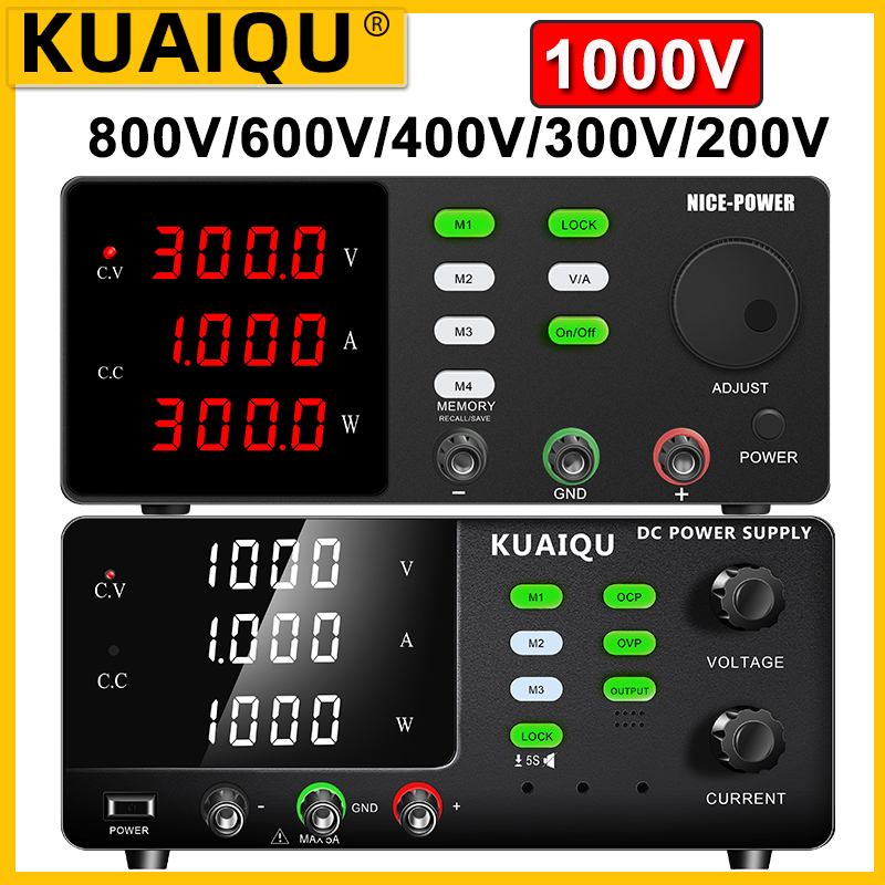 KUAIQU 1000V 1A Yüksek Voltajl - Switching Dc Power Supply 300V 1A incelemesi ve fiyatı